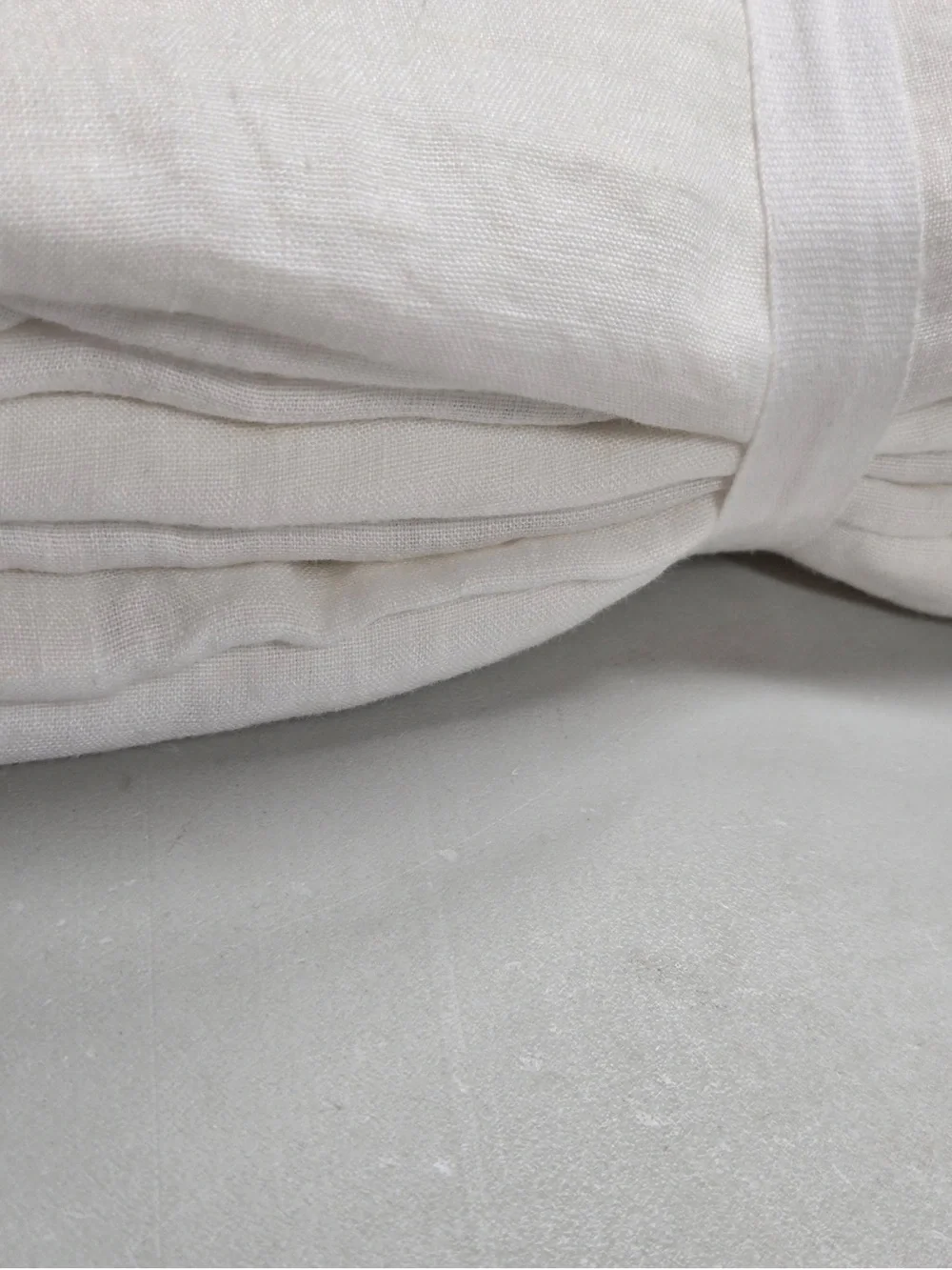 NWT QUINCE European Linen Duvet Cover Full/Queen White 0556